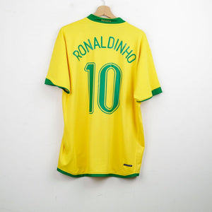 Maglia Home Nike Brasile Ronaldinho 10 2006  by NIKE - Home