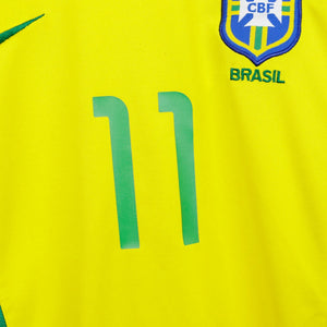 Maglia Home Nike Brasile Ronaldinho 11 2002 by NIKE - Home (12)