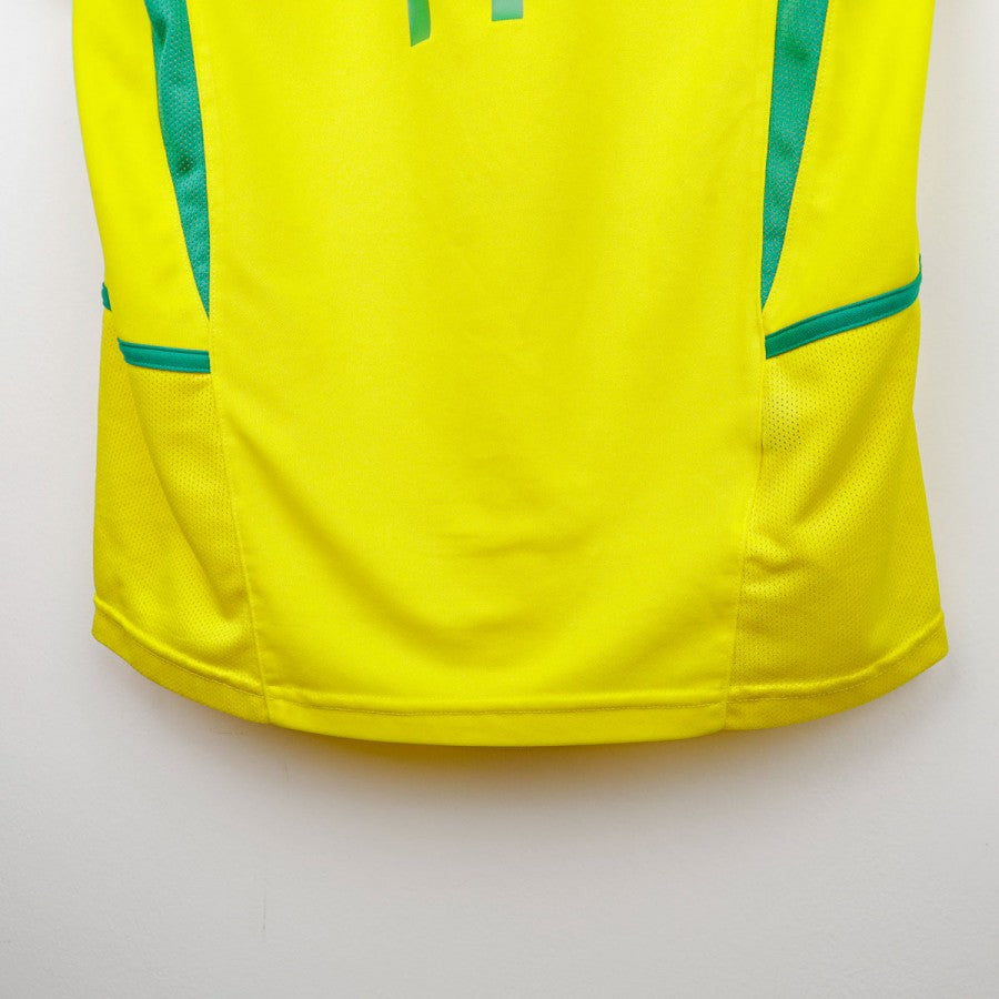 Maglia Home Nike Brasile Ronaldinho 11 2002 by NIKE - Home (14)
