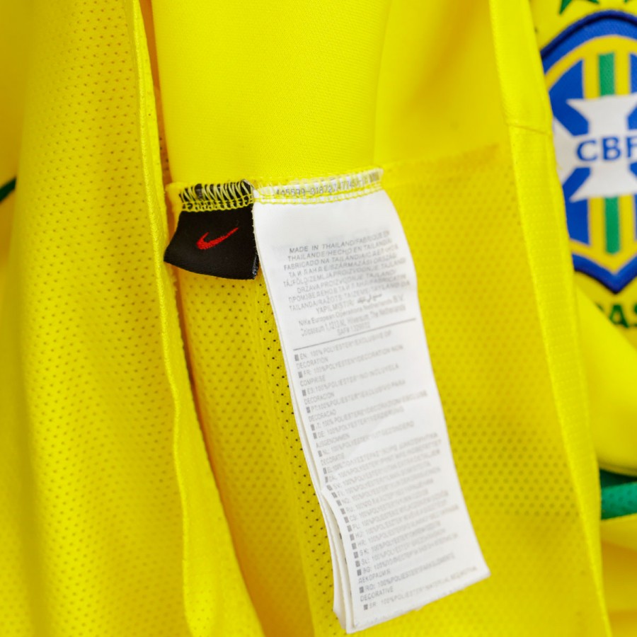 Maglia Home Nike Brasile Ronaldinho 11 2002 by NIKE - Home (15)
