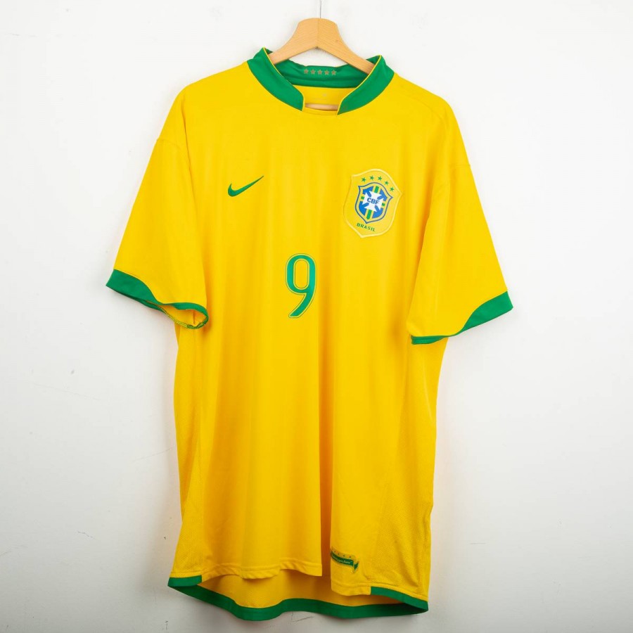 Maglia Home Nike Brasile Ronaldo 9 2006  by NIKE - Home (2)