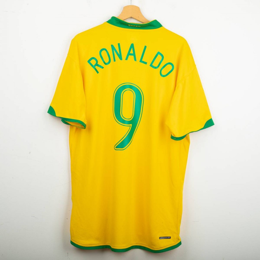 Maglia Home Nike Brasile Ronaldo 9 2006  by NIKE - Home
