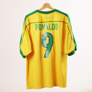 Maglia home Nike Brasile Ronaldo 9 Francia 98 by NIKE - Home