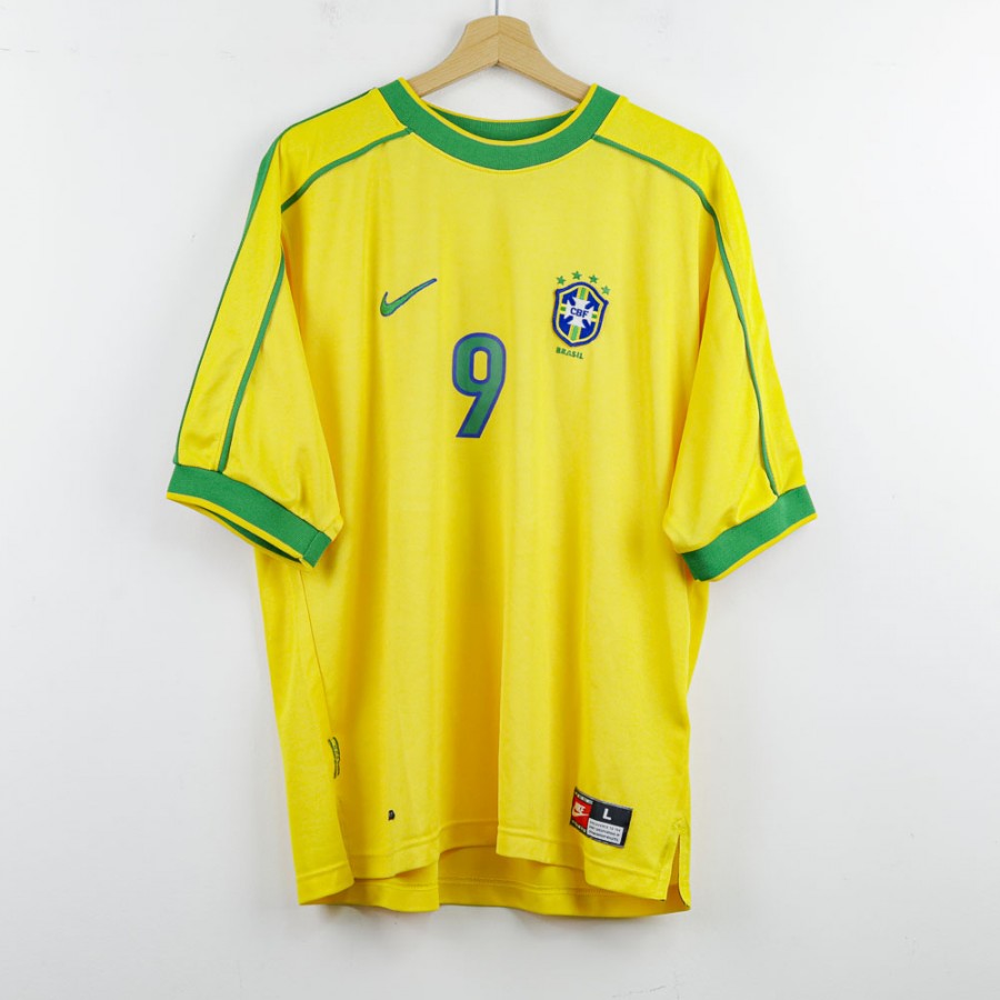 Maglia Home Nike Brasile Ronaldo n9 1998 by NIKE - Home (2)