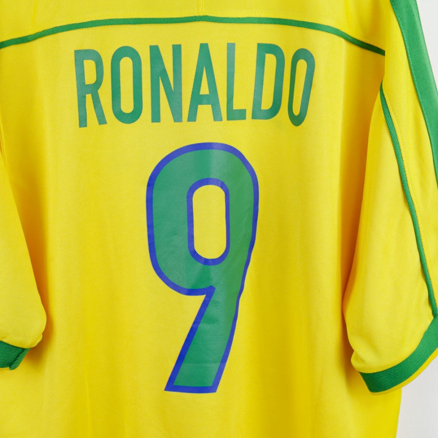 Maglia Home Nike Brasile Ronaldo n9 1998 by NIKE - Home (5)