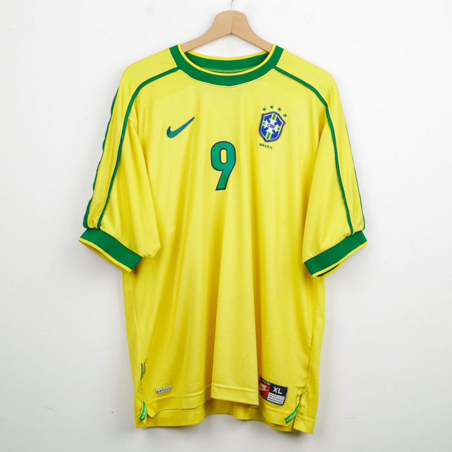Maglia Home Nike Brasile Ronaldo n9 1998 by NIKE - Home (2)