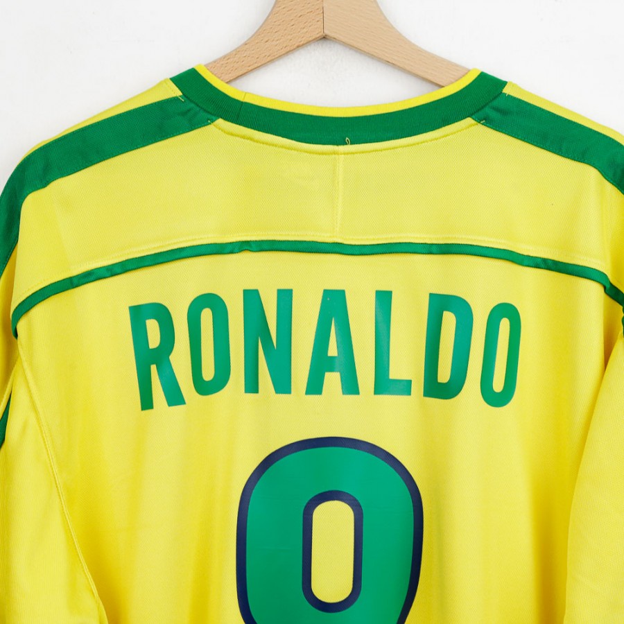 Maglia Home Nike Brasile Ronaldo n9 1998 by NIKE - Home (4)