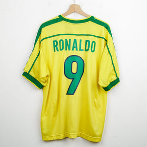 Maglia Home Nike Brasile Ronaldo n9 1998 by NIKE - Home