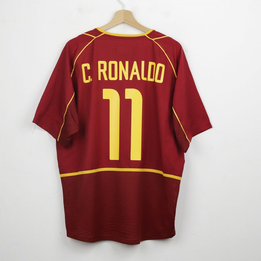 maglia home portogallo nike 2002/2004 ronaldo11 by NIKE - Home