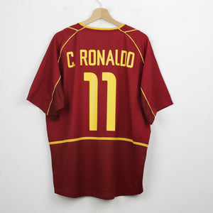 maglia home portogallo nike 2002/2004 ronaldo11 by NIKE - Home