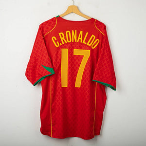 maglia home portogallo nike 2004 ronaldo 17 by NIKE - Home