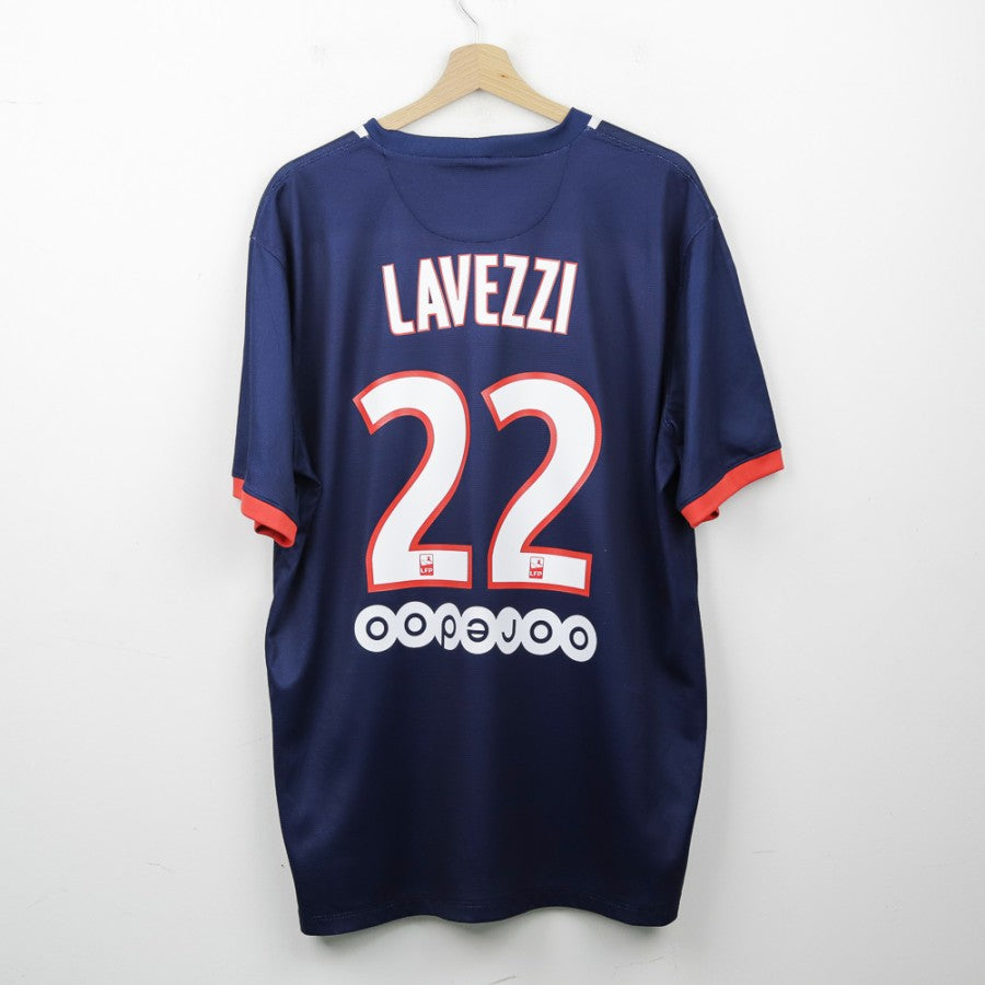 PSG ベラッティ オーセンティック 新品 L 2013/2014 Home PSG Shirt Lavezzi 22