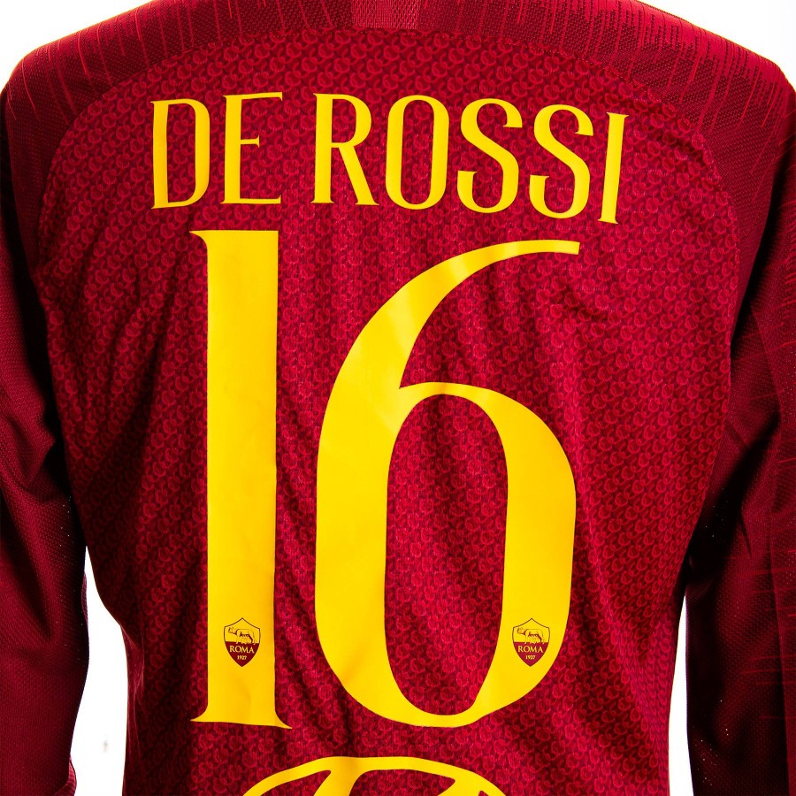 roma home jersey de rossi 16 2018/2019