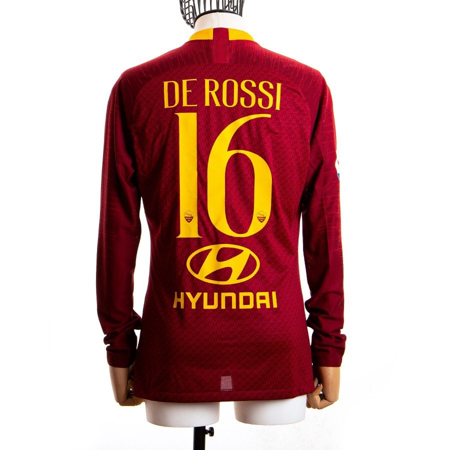 roma home jersey de rossi 16 2018/2019