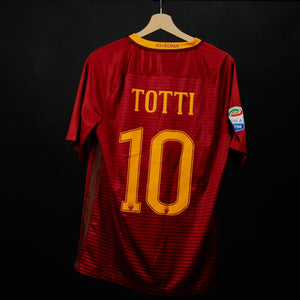 maglia home roma nike totti 10 2016/2017 by NIKE - Home