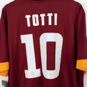 maglia home roma totti 10 2014/2015 by NIKE - Home (4)