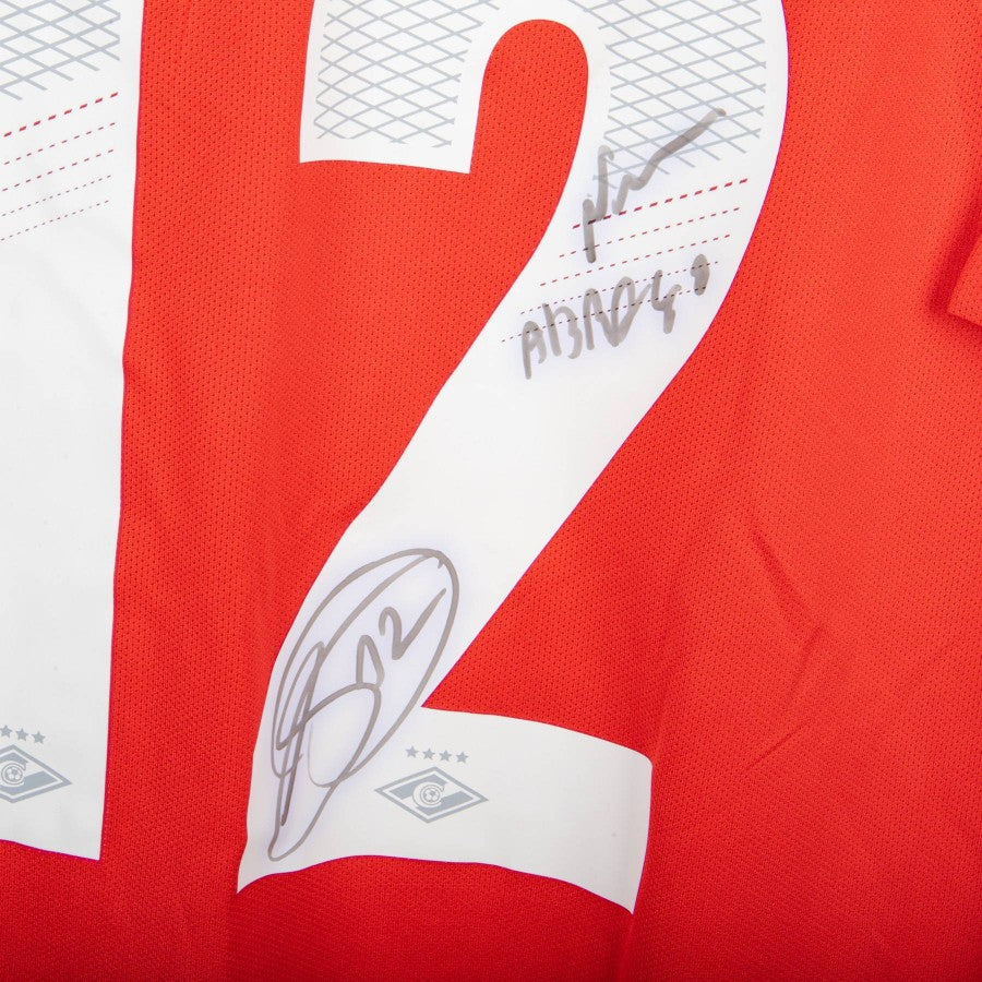 maglia home spartak mosca nike luiz adriano 12 2016/2017 autografata by NIKE - Home (8)