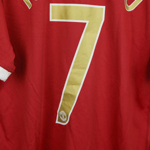 maglia home ucl manchester united nike ronaldo 7 2006/2007 by NIKE - Home (5)