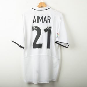 Maglia Home Valencia Shirt Aimar 21 2002/2003  by NIKE - Home