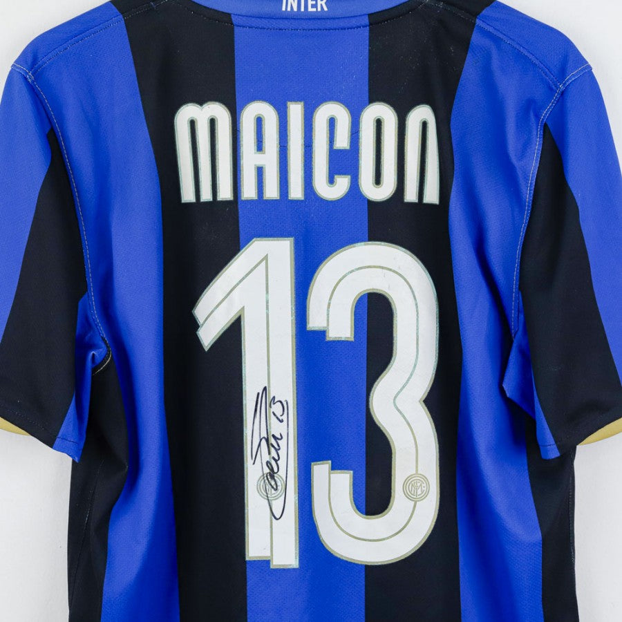 Maglia Inter Nike Maicon n13 2008/2009 Autografata by NIKE (3)