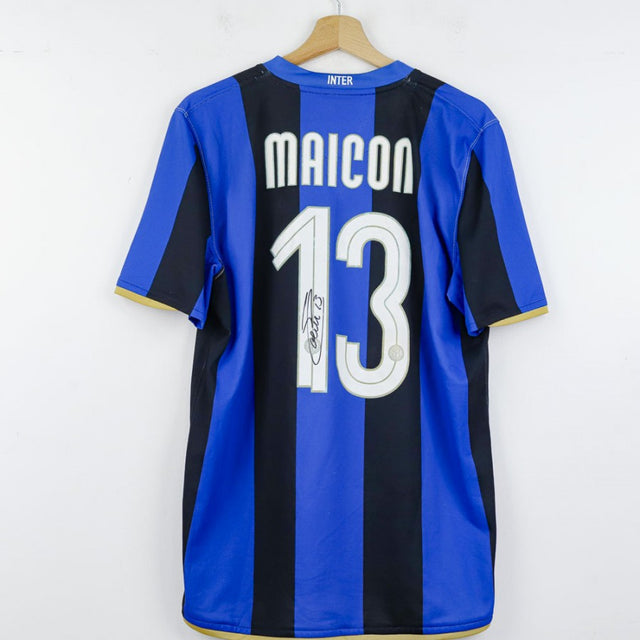 Maglia Inter Nike Maicon n13 2008/2009 Autografata by NIKE