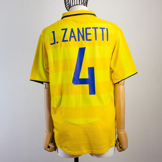 MAGLIA THIRD FC INTER N4 ZANETTI 2003/2004 by NIKE - Home