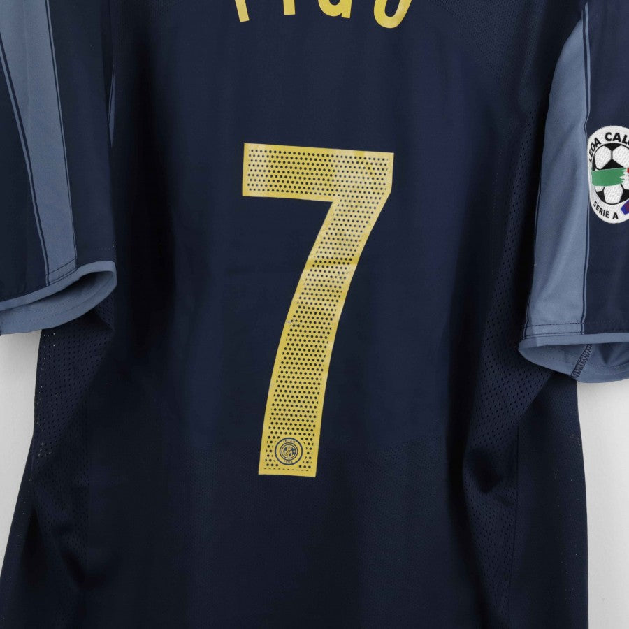 Maglia calcio vintage Inter FIGO Pirelli Nike 2006 2007 Serie A jersey Maglia calcio vintage Inter FIGO Pirelli Nike 2006 2007 Serie A jersey