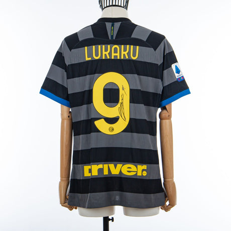 maglia third inter lukaku 9 autografata 2020/2021 by NIKE - Home