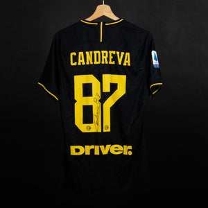 maglia third inter nike candreva 87 2019/2020 autografata by NIKE - Home