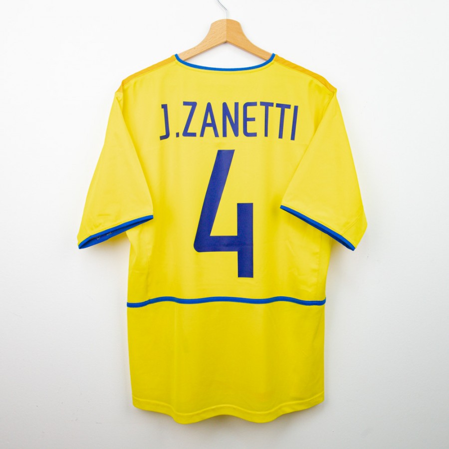 2002/2003 inter nike zanetti 4 third jersey