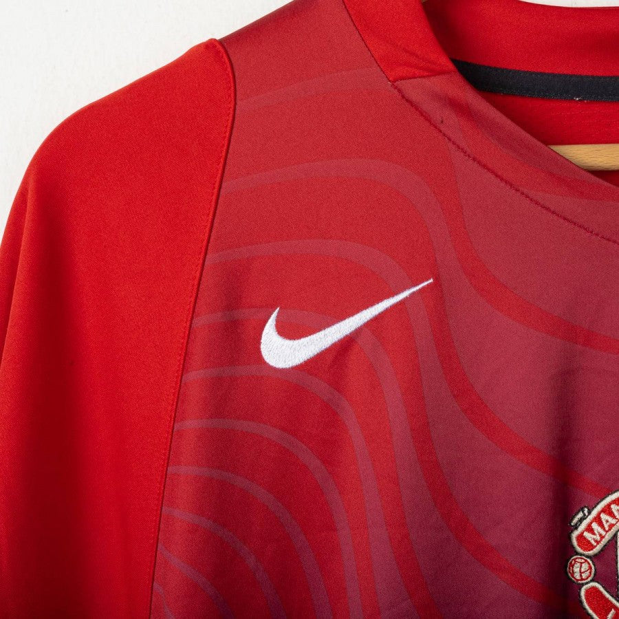 T-shirt allenamento manchester united 2005/2006 by NIKE - Home (12)