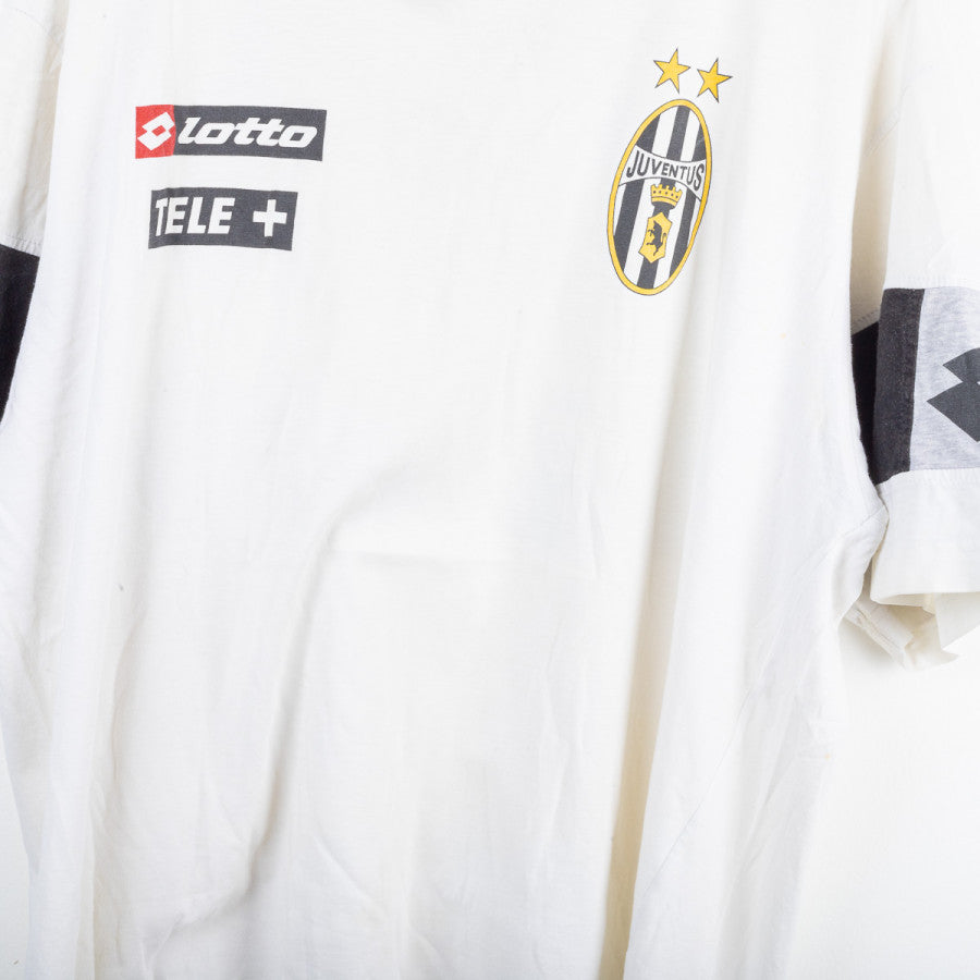 T-shirt Juventus Lotto Tele+ 2001/2002 by NIKE - Home (17)