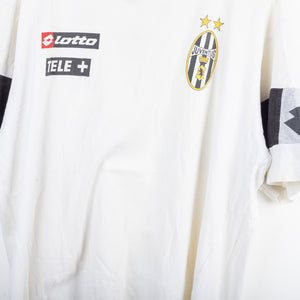 T-shirt Juventus Lotto Tele+ 2001/2002 by NIKE - Home (17)