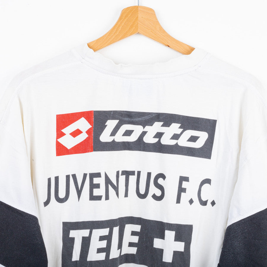 T-shirt Juventus Lotto Tele+ 2001/2002 by NIKE - Home (4)