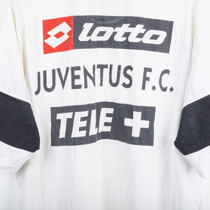 T-shirt Juventus Lotto Tele+ 2001/2002 by NIKE - Home (5)