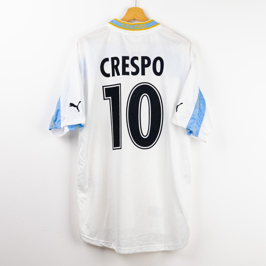 2000/2001 lazio puma crespo 10 anniversary jersey