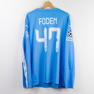 Maglia Home Champions League Manchester City Puma Foden 47 ml 2021/2022 by PUMA - Home