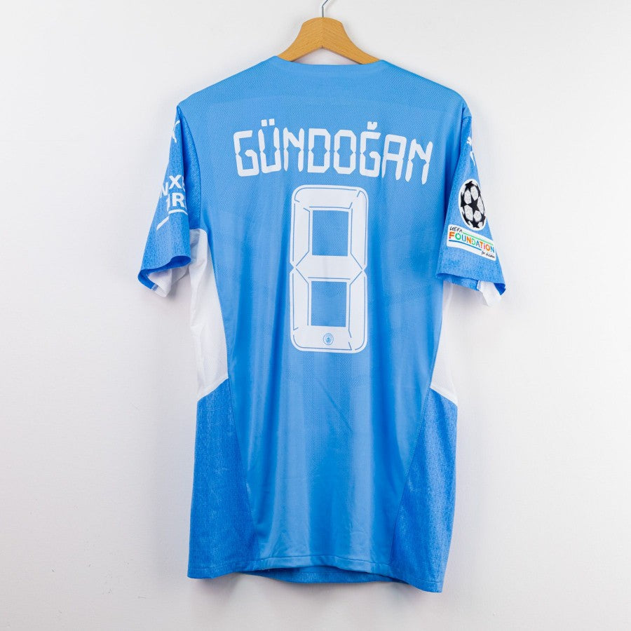 Maglia Home Champions League Manchester City Puma Gündoğan 8 2021/2022 by PUMA - Home