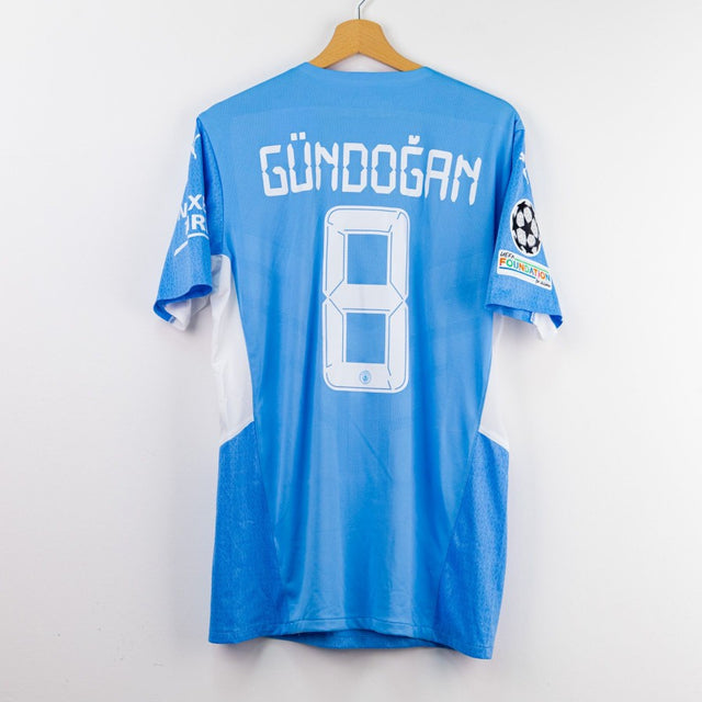 Maglia Home Champions League Manchester City Puma Gündoğan 8 2021/2022 by PUMA - Home