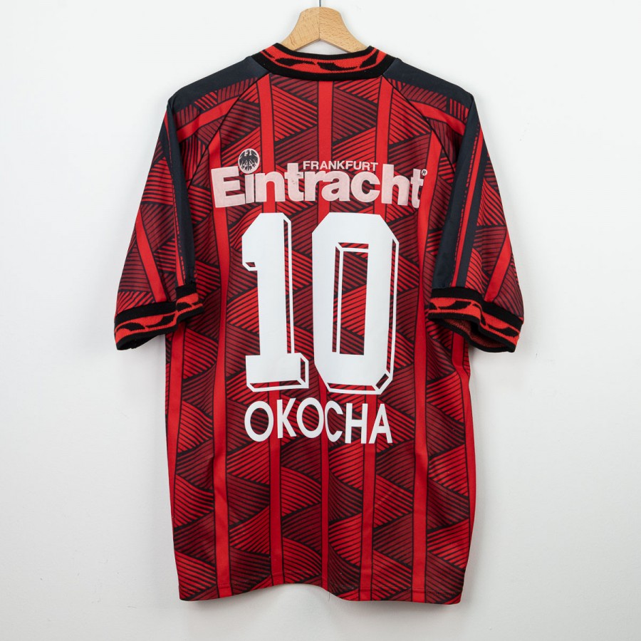 1995/1996 Eintracht Frankfurt Puma Home Okocha 10 Jersey