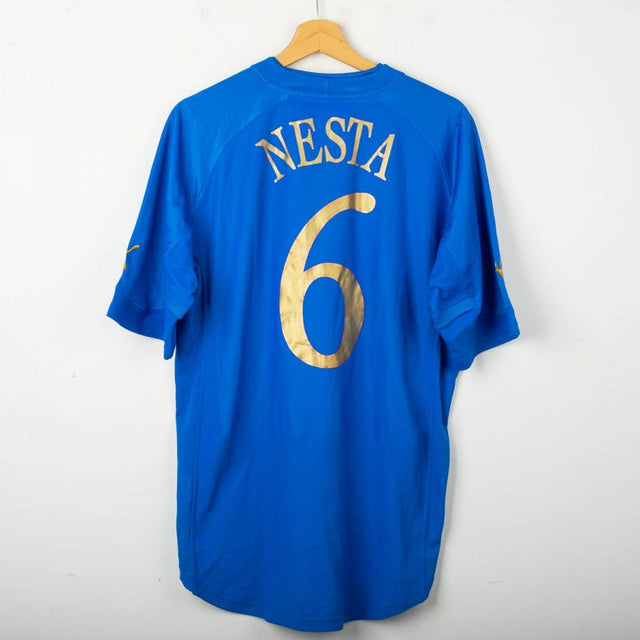 Maglia Home Italia Puma Nesta 6 2004 by PUMA - Home