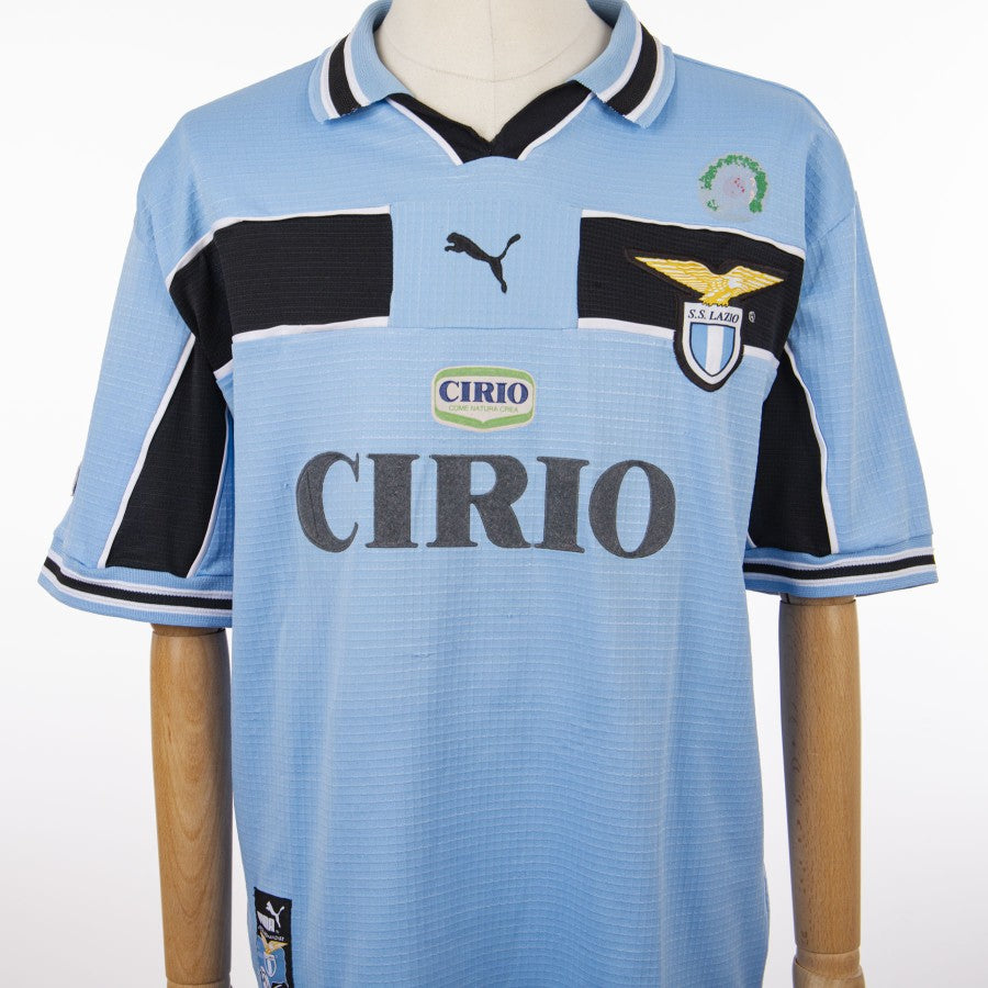 1998/1999 home Lazio vieri 32 jersey