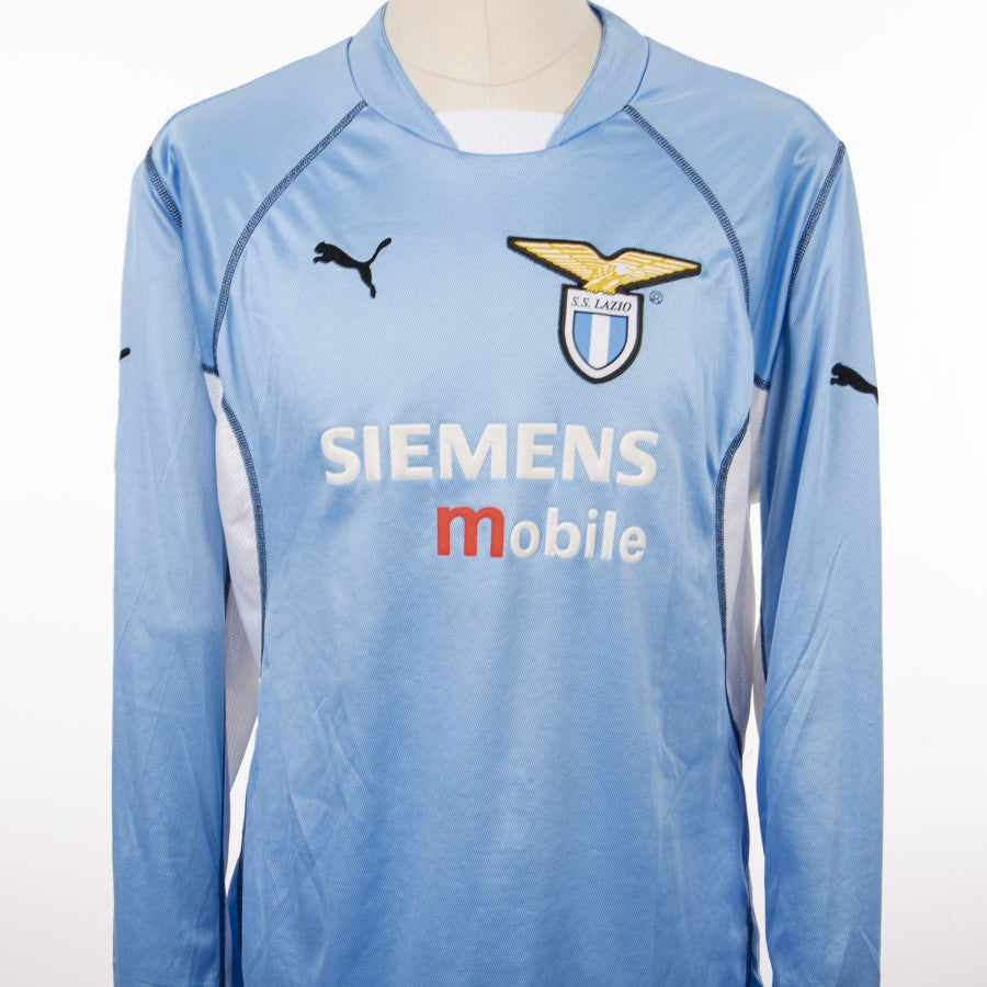 2001/2002 lazio puma nesta 13 ls home jersey