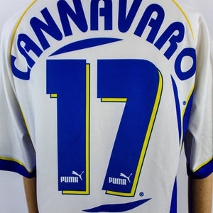 MAGLIA HOME PARMA PUMA 1997/1998 CANNAVARO 17 by PUMA - Le 7 sorelle (10)