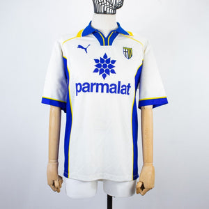 MAGLIA HOME PARMA PUMA 1997/1998 CANNAVARO 17 by PUMA - Le 7 sorelle (2)