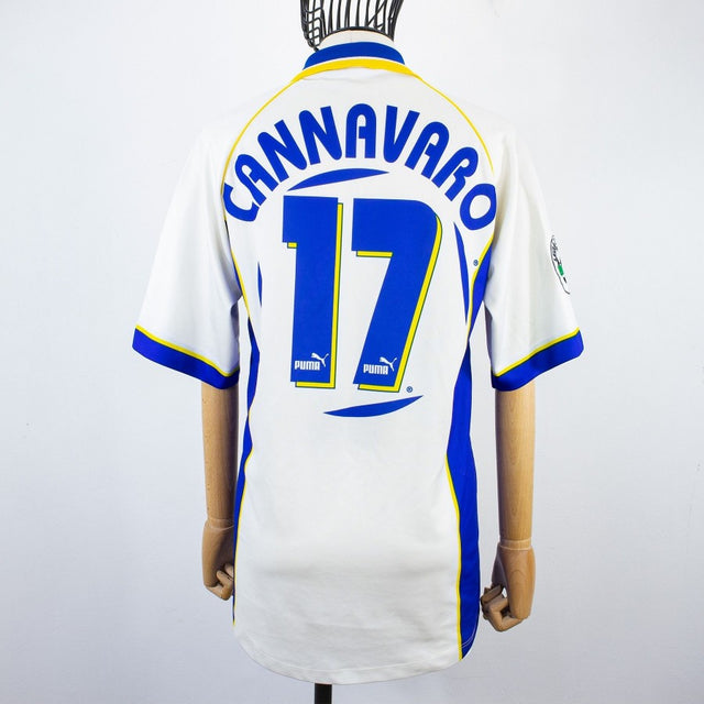 MAGLIA HOME PARMA PUMA 1997/1998 CANNAVARO 17 by PUMA - Le 7 sorelle