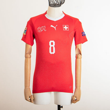 maglia home svizzera 2017/2018 freuler 8  by PUMA - Home (2)