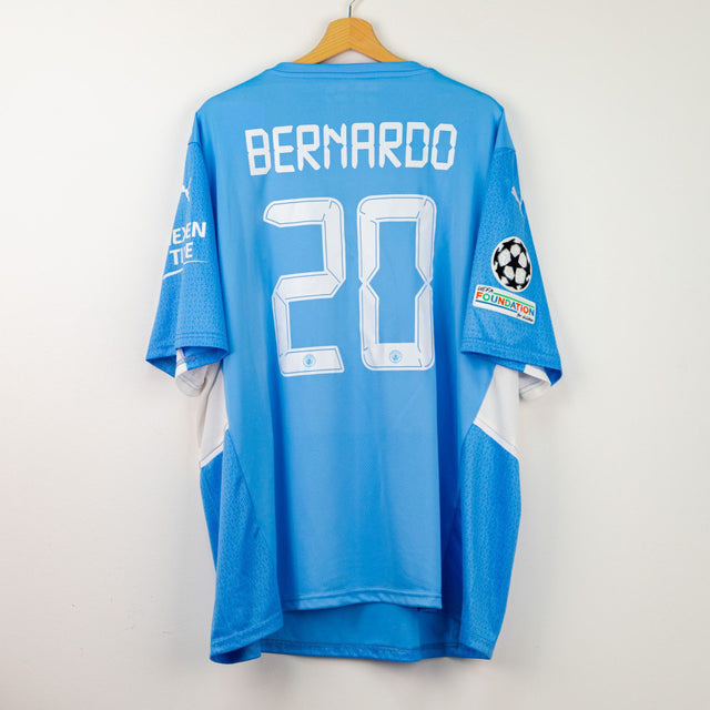 Maglia Home Uefa Manchester City Puma Bernardo 20 2021/2022 by PUMA - Home