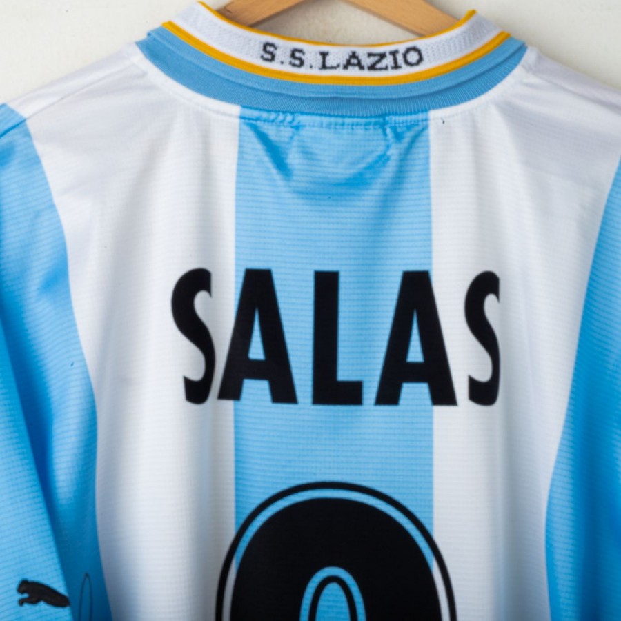 Special Lazio Puma Salas 9 Signed Shirt 1999/2000