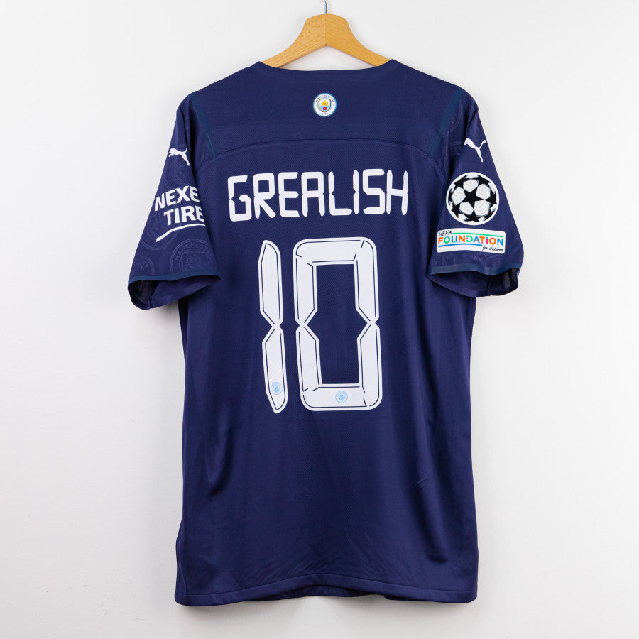 Maglia Third Champions League Manchester City Puma Grealish 10 2021/2022 by PUMA - Home